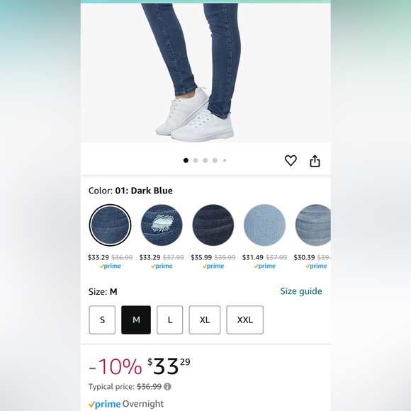 PACBREEZE Women's Maternity Jeans Over Belly Skinny Stretchy jeans - Picture 3 of 16